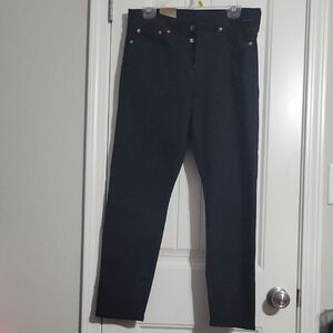 Levi's Black Buttonfly Jeans
